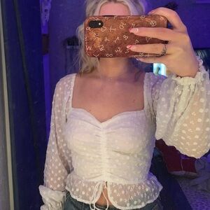 Cute Hollister top.worn once.